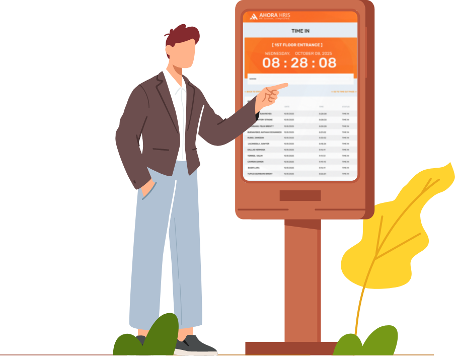 Station Time in and Time out